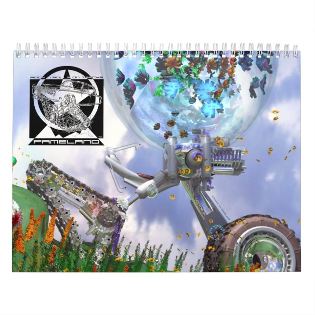 Begreppskonstkalender 2013 vid Fameland Kalender (Omslag)