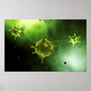 Begreppsmässigt avbilda av allmänningvirus poster