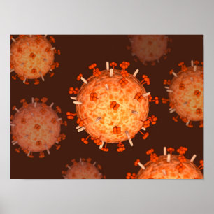 Begreppsmässigt avbilda av influensa orsaka poster