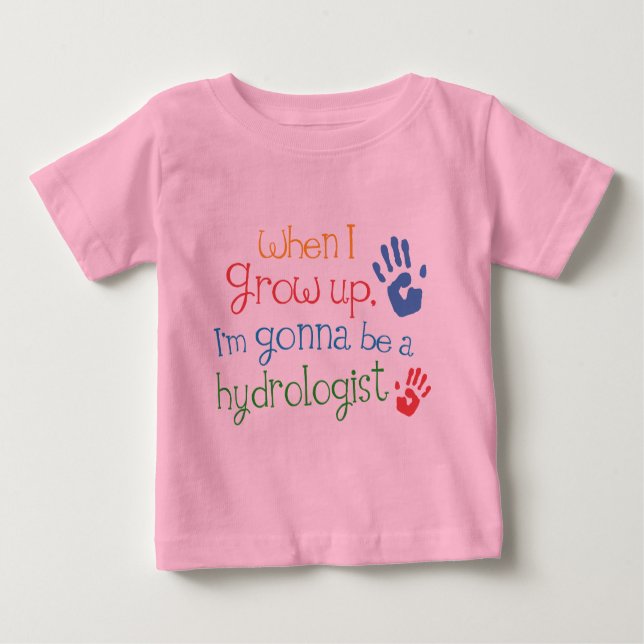 Begynna babyT-tröja för Hydrologist (framtid) T Shirt (Framsida)