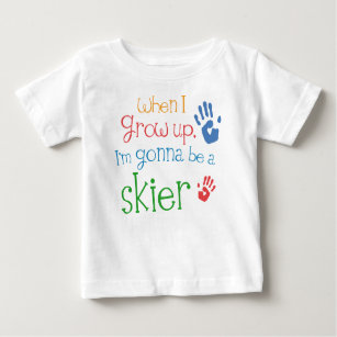 Begynna babyT-tröja för Skier (framtid) T-shirt