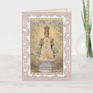 Begynna Jesus av det Prague religiösakortet Kort