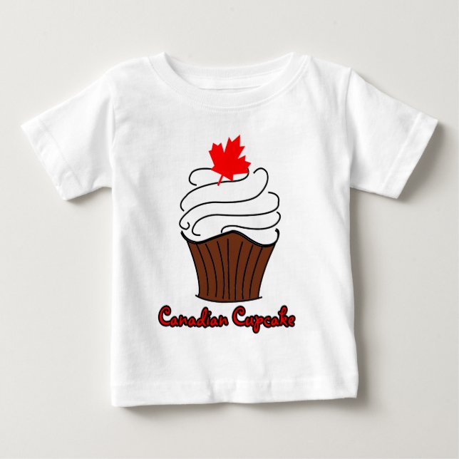 Begynna kanadensisk muffinutslagsplats t-shirt (Framsida)