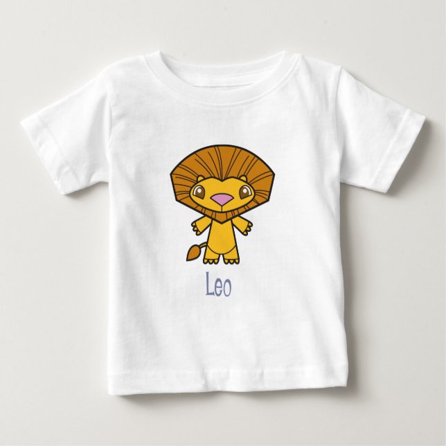 Begynna Leo T-tröja T-shirt (Framsida)