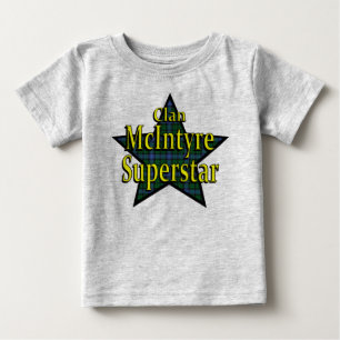 Begynna organisk ranka för klanMcIntyre Tee Shirt