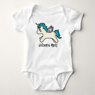Begynna ranka för Unicornssten [blått] Tee Shirt