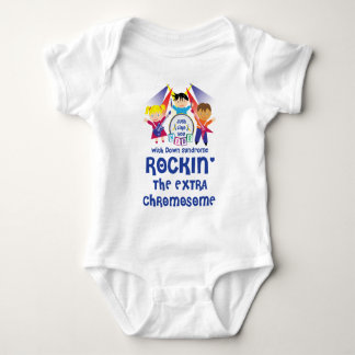 Begynna ranka ROCKIN den extra kromosomen T-shirt