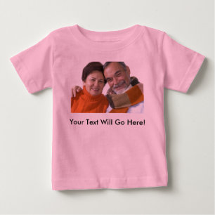 Begynna skjorta med det beställnings- fotoet och tee shirt