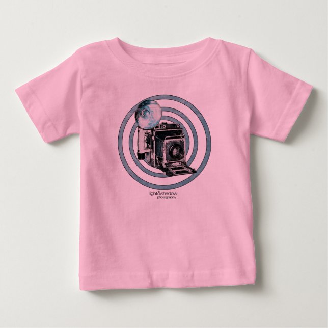 Begynna t-skjorta "för Retro kamera" T-shirt (Framsida)