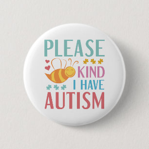 Behaga bisorten som jag har Autism Knapp