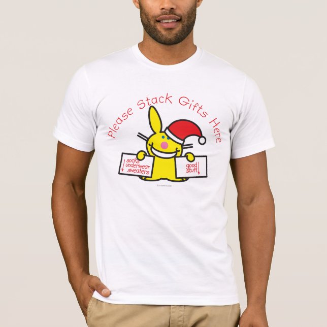 Behaga buntgåvor här tee (Framsida)