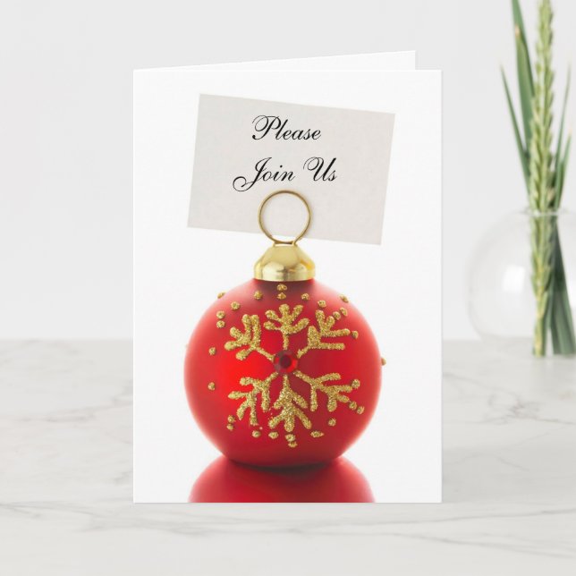 Behaga går med oss helgdaginbjudankort inbjudan (Framsida)