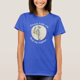 "Behaga hjälper mig skjortan att finna för min Tee Shirt