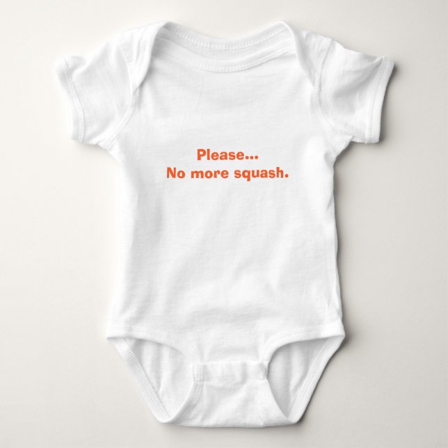 Behaga…,  Ingen mer squash. T Shirt (Framsida)