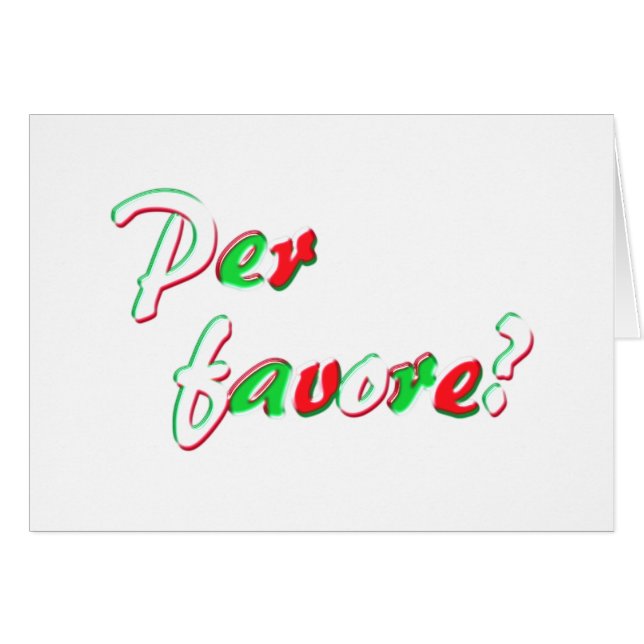 Behaga kortet hälsningskort (Framsidan Horizontal)