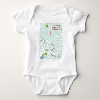 Behaga retur till den storslagna sjön, om funnit. tee shirt