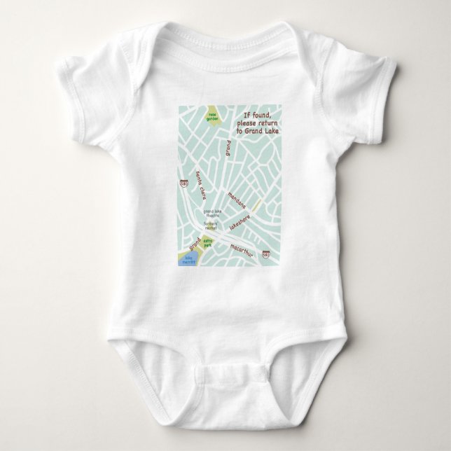 Behaga retur till den storslagna sjön, om funnit. tee shirt (Framsida)