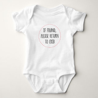 Behaga retur till lathunden, roligt, om funnit tee shirt