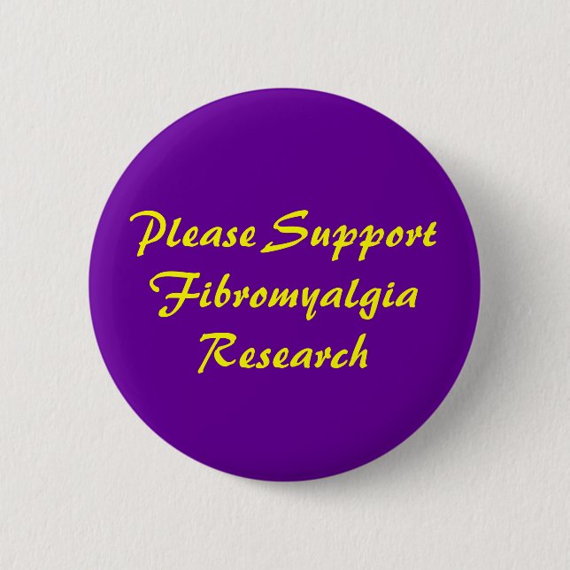 Behaga SupportFibromyalgiaResearch knäppas Knapp (Framsida)
