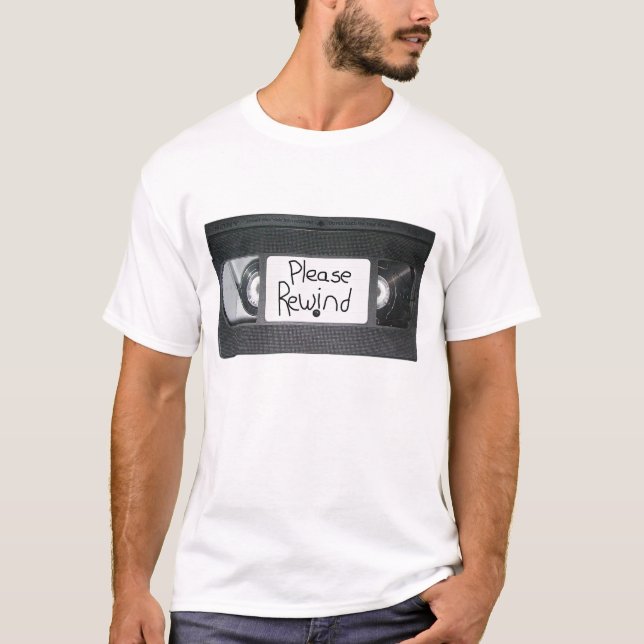 Behaga tillbakaspolningen t shirt (Framsida)