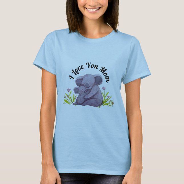 behaglig t shirt (Framsida)