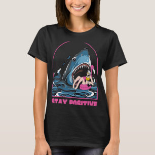 Behåll aktivt hajfack t shirt