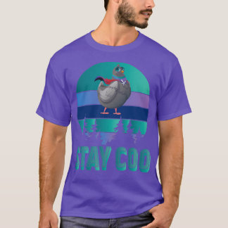 Behåll Coo Vintage Pigeon 1 T Shirt