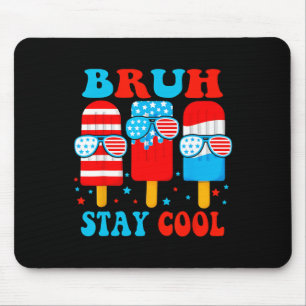 Behåll Coola 4:e juli Popsicle Boys Manar USA flag Musmatta