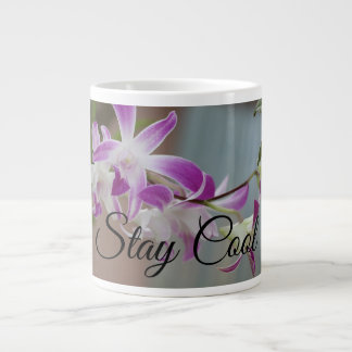 Behåll Coola Orchids Design Mugg Jumbo Mugg