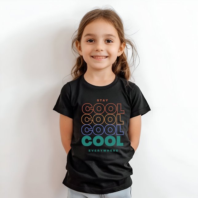 Behåll Coolan överallt - Minimalistisk utformning  T Shirt (Skapare uppladdad)