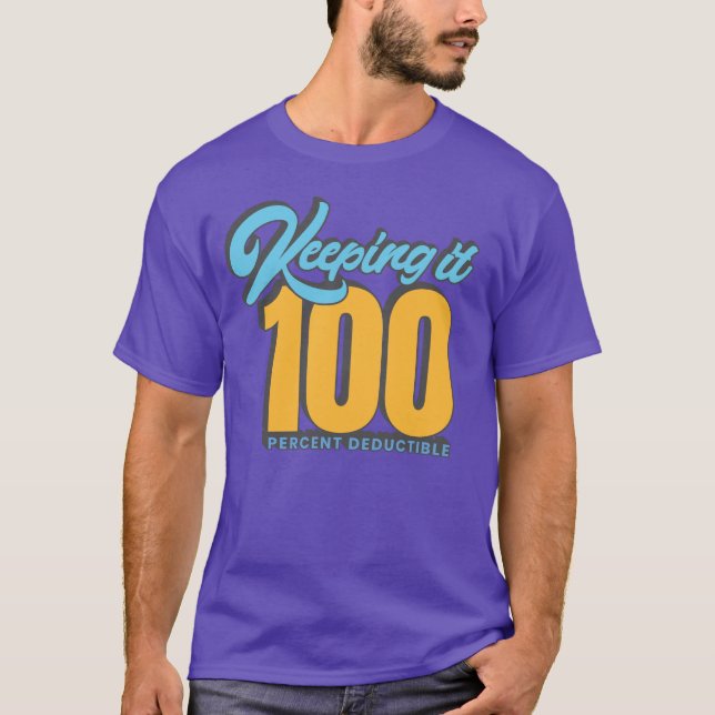 Behåll den 100 % avtagbar justerbar färg t shirt (Framsida)