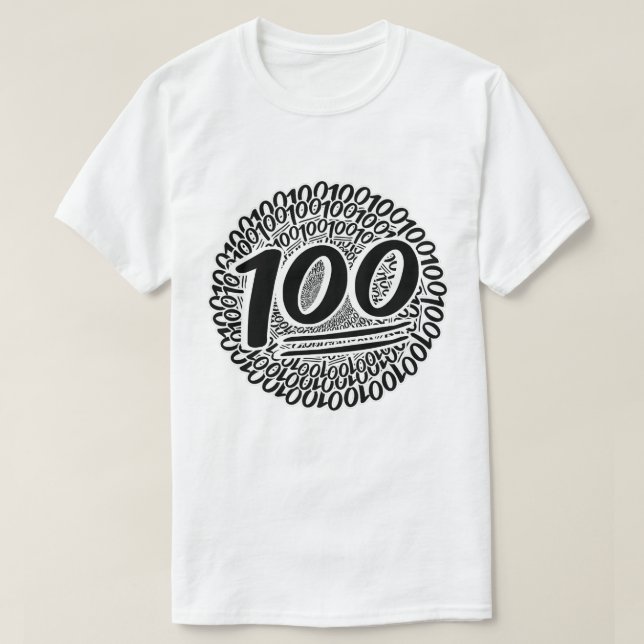Behåll den 100. t shirt (Design framsida)