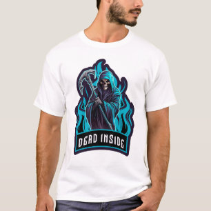 Behåll den i grim död innanför en fin grafiklösnin t shirt