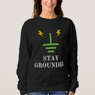 Behåll den jordade elektriska Ingenjör PM Pun T Shirt