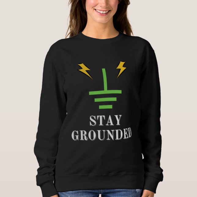 Behåll den jordade elektriska Ingenjör PM Pun T Shirt (Framsida)