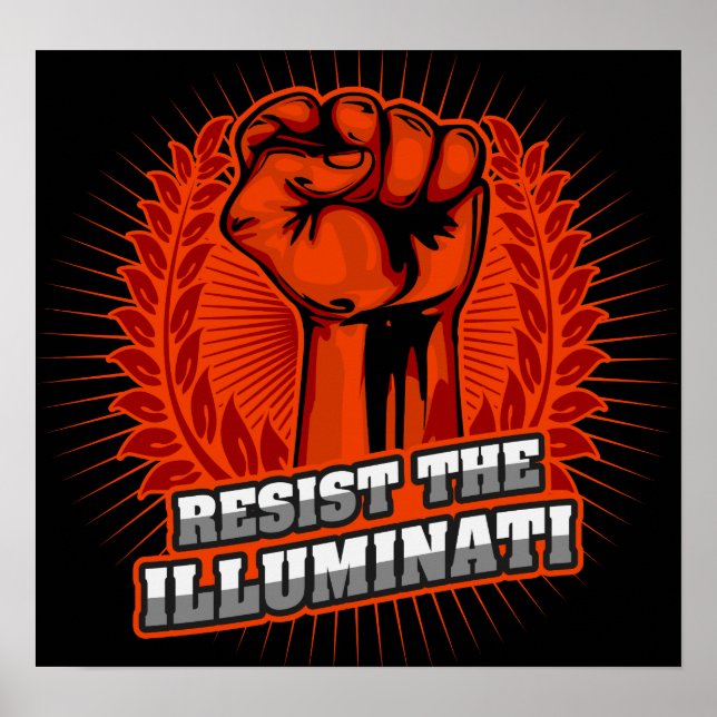 Behåll den upphöjda ljusstyrkan i Illuminati Orang Poster (Framsidan)