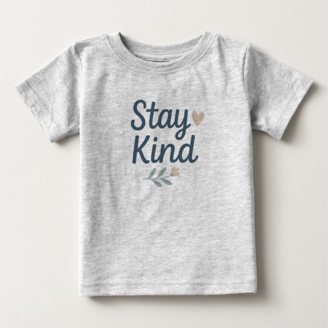 Behåll den vanliga, minimalistiska designen t shirt (Framsida)