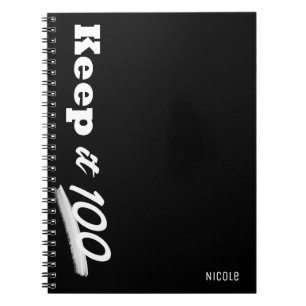Behåll det 100 Modern Anpassad Personlig Journal Anteckningsbok