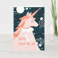 Behåll det magiska Unicorn-designkortet