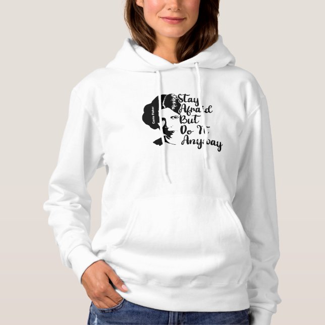 Behåll dig rädd, men gör det ändå t shirt (Framsida)