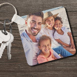 Behåll ditt familjefoto nyckelring<br><div class="desc">Utforma en personlig med den här anpassningsbarnas dubbla-sidiga nyckelkedja som ger plats för två av dina favoritfoton. Även om det är idealiskt för bilder kan du enkelt ersätta dem med bilder av vänner, husdjur eller omhuldade minnen som semester. Den här anpassningsbara nyckelkedjan ger en meningsfull gåva till alla tillfälle, oavsett...</div>