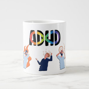 Behåll eller designa din egen -mug gigantiska kaff jumbo mugg