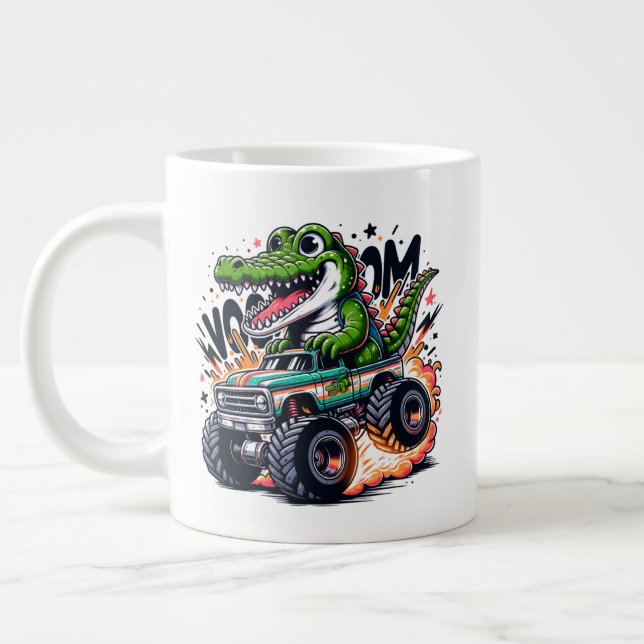 Behåll eller designa din egen -mugg jättekaffemugg jumbo mugg (Vänster)