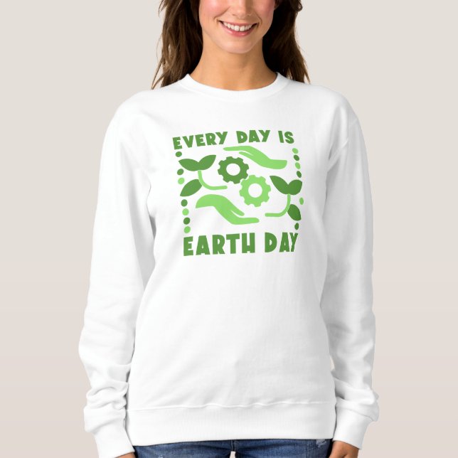 Behåll eller designa din egen sweatshirt t shirt (Framsida)
