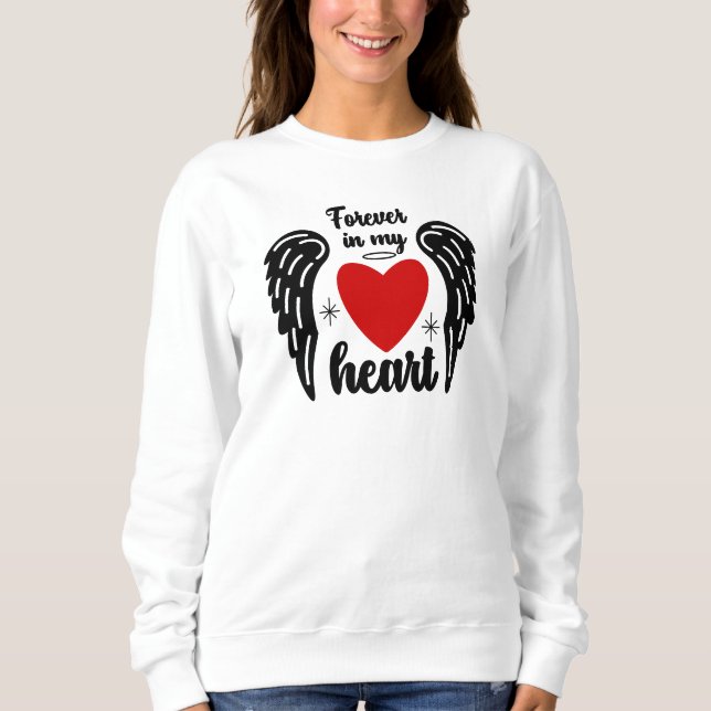 Behåll eller designa din egen sweatshirt t shirt (Framsida)