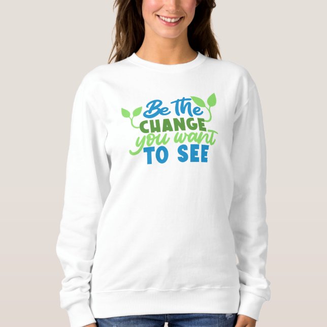 Behåll eller designa din egen sweatshirt t shirt (Framsida)