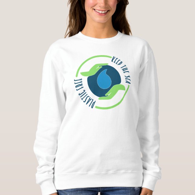 Behåll eller designa din egen sweatshirt t shirt (Framsida)
