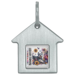 Behåll eller lägg till ditt husdjur foto  ID-bricka husdjur