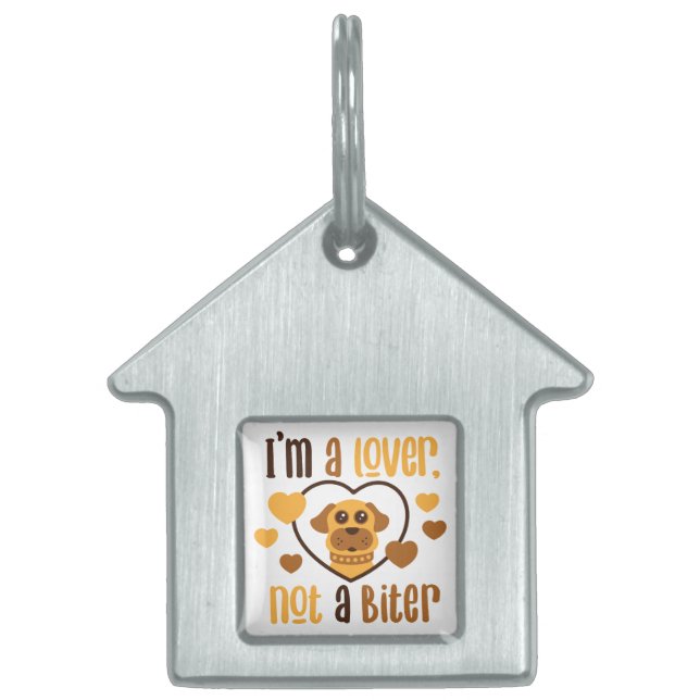 Behåll eller skapa din egen ID-bricka husdjur (Framsidan)