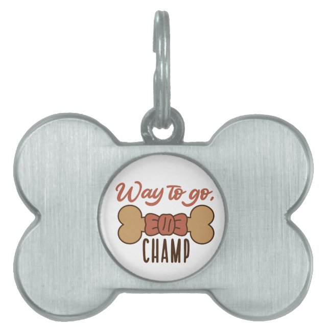 Behåll eller skapa din egen ID-bricka husdjur (Framsidan)